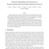 Testing the Dependability and Performance of Group Communication Based Database Replication Protocols