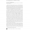 The changing science of machine learning
