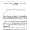 The Circular Chromatic Index of Flower Snarks