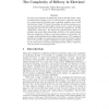 The Complexity of Bribery in Elections