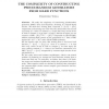 The complexity of constructing pseudorandom generators from hard functions