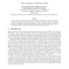 The complexity of partition tasks