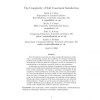 The complexity of soft constraint satisfaction