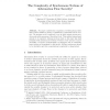 The Complexity of Synchronous Notions of Information Flow Security