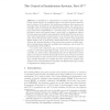 The Control of Synchronous Systems, Part II