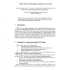 The COST-277 European Action: An Overview