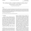 The counting pyramid: an adaptive distributed counting scheme