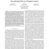 The Cyclone Server Architecture: streamlining delivery of popular content