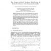 The "Dance or Work" Problem: Why Do not all Honeybees Dance with Maximum Intensity