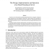 The Design, Implementation and Operation of an Email Pseudonym Server