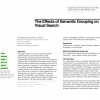 The effects of semantic grouping on visual search