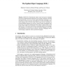 The Epsilon Object Language (EOL)