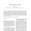 The Evolution of Concurrent Programs