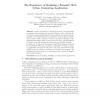 The Experience of Realizing a Semantic Web Urban Computing Application