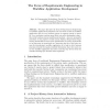 The Focus of Requirements Engineering in Workflow Application Development