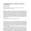 The GIS/SA interface for substantive research(ers): A critical need