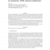 The Hollowman: An Innovative ATM Control Architecture