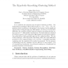 The hyperbolic smoothing clustering method