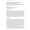 The Implementation of the Example-Based Machine Translation Technique for German-to-Polish Automatic Translation System