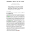 The Importance of Algebra for XML Query Processing