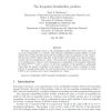 The inequality-satisfiability problem