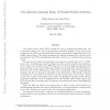 The Inherent Queuing Delay of Parallel Packet Switches