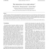 The intersection of two ruled surfaces