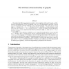 The intrinsic dimensionality of graphs
