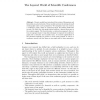 The Layered World of Scientific Conferences