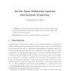 The linear Boltzmann equation with inelastic scattering