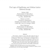 The logic of equilibrium and abelian lattice ordered groups