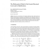 The Mathematical Model of the Female Menstrual Cycle and its Modifications
