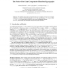 The order of the giant component of random hypergraphs
