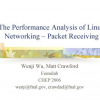 The performance analysis of linux networking - Packet receiving