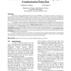 The PODOS File System - Exploiting the High-Speed Communication Subsystem