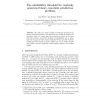 The satisfiability threshold for randomly generated binary constraint satisfaction problems