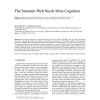 The Semantic Web needs more cognition