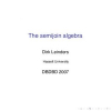 The Semijoin Algebra