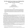 The Table and the Tree: On-Line Access to Relational Data through Virtual XML Documents