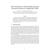 The University of Amsterdam's Concept Detection System at ImageCLEF 2010