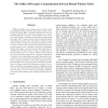 The utility of perceptive communication between distant wireless nodes