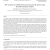 The valuation of multidimensional American real options using the LSM simulation method