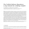The verified software repository: a step towards the verifying compiler
