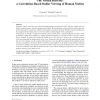 The Virtual Director: a Correlation-Based Online Viewing of Human Motion