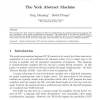 The York Abstract Machine