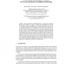 Theoretical Foundations for Discrete Forward-and-Backward Diffusion Filtering