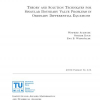Theory and Solution Techniques for Singular Boundary Value Problems in Ordinary Differential Equations