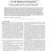 Thermal-Aware Task Scheduling for 3D Multicore Processors