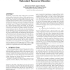Thermal-induced leakage power optimization by redundant resource allocation