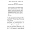 Thirteen Definitions of a Stable Model